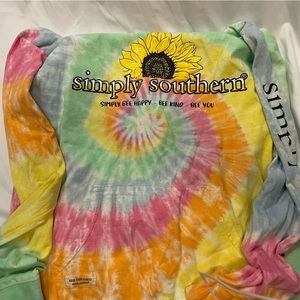 Simply Southern Long Sleeve Hoodie Tee